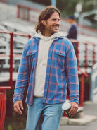 Legend Sweater Shirt - Twilight Mauve - Faherty Brand - Archery Close