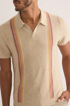 Liam Sweater Polo - Marine Layer - Archery Close