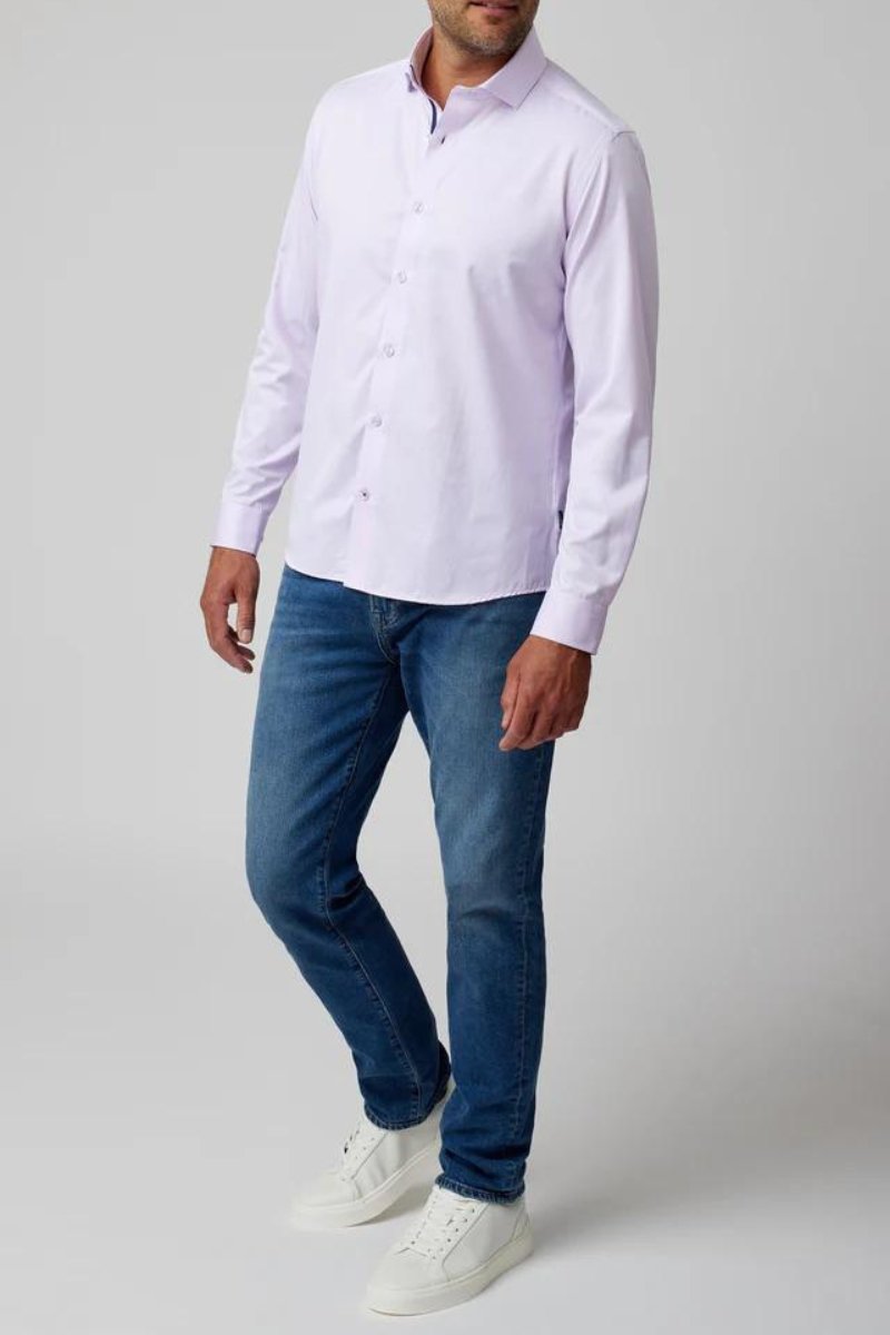 Long Sleeve Dry Touch Shirt - Stone Rose - Archery Close