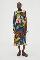 Long Sleeve Midi Dress - Stine Goya - Archery Close