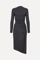 Long Sleeve Midi Dress w/ Buckle - Stine Goya - Archery Close