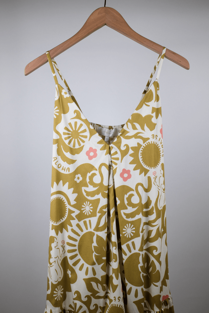 Macie Dress in Lime - Corey Lynn Calter - Archery Close