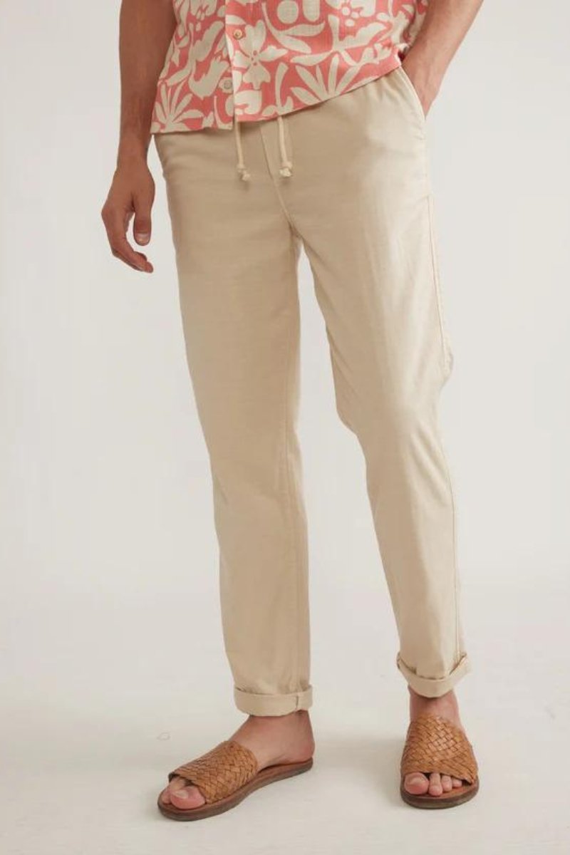 Marine Layer Saturday Stretch Beach Pant - Archery Close Men's