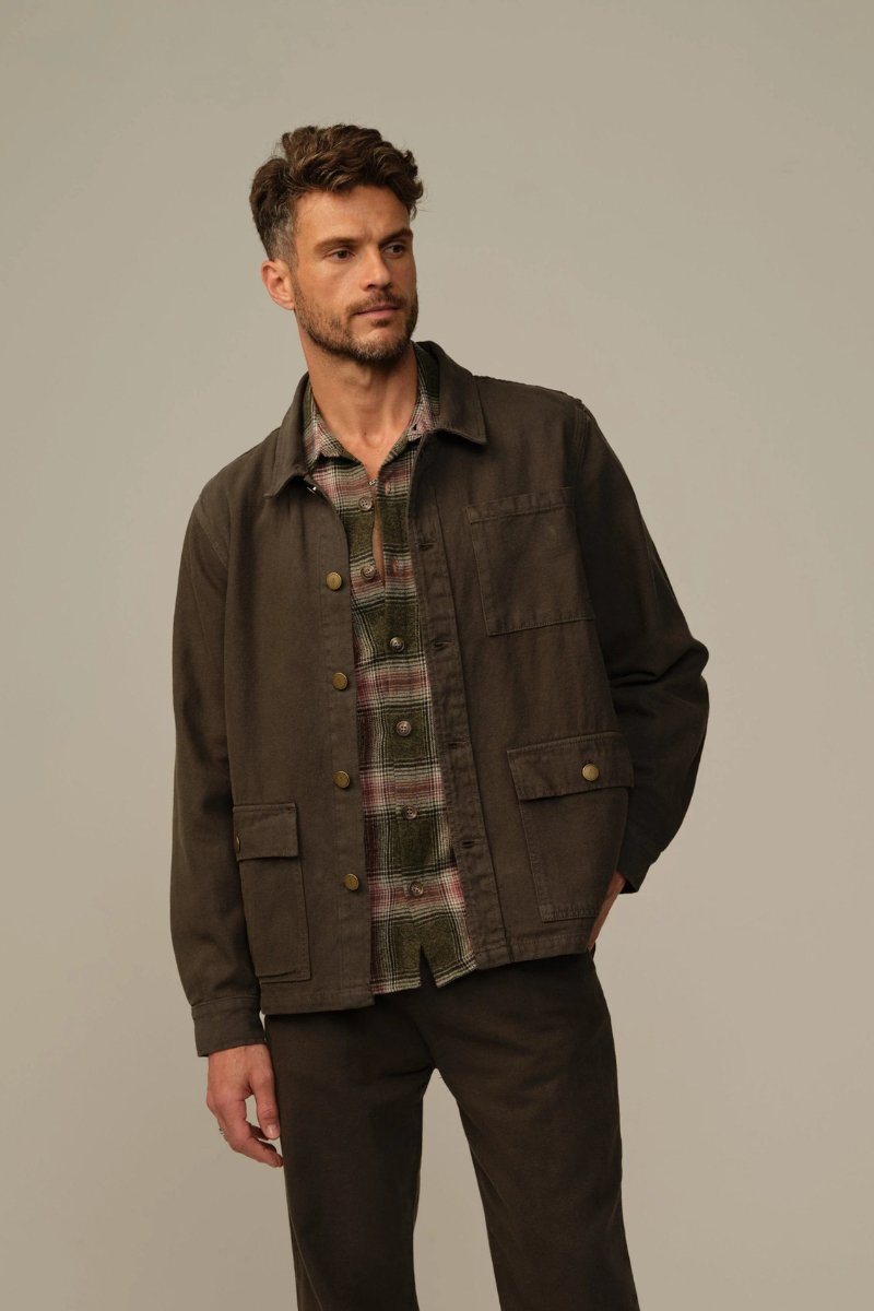 Maverick Recycled Cotton Jacket - Road to Nowhere Clothing - Archery Close