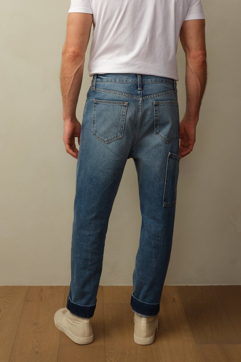 Men's Pilon Japanese Denim Pant Trunk Show - Road to Nowhere Clothing - Archery Close