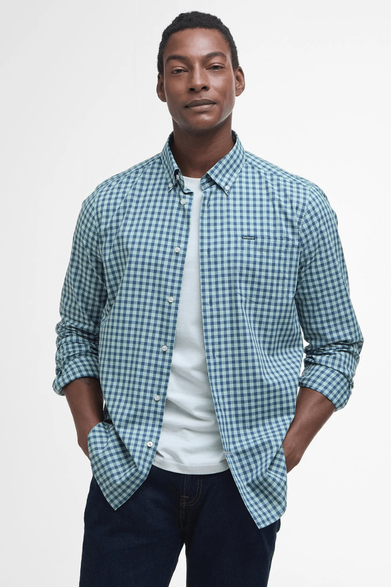 Merryton Tailored Fit Shirt - Barbour - Archery Close