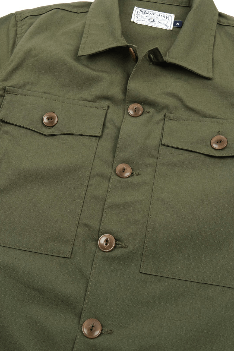 Midway CPO Olive Ripstop - Freenote Cloth - Archery Close