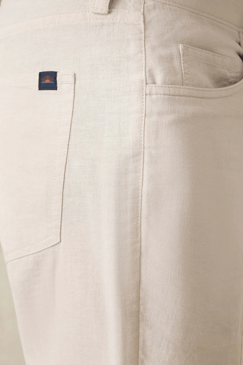 Movement Linen 5 - Pocket Pant - Faherty Brand - Archery Close