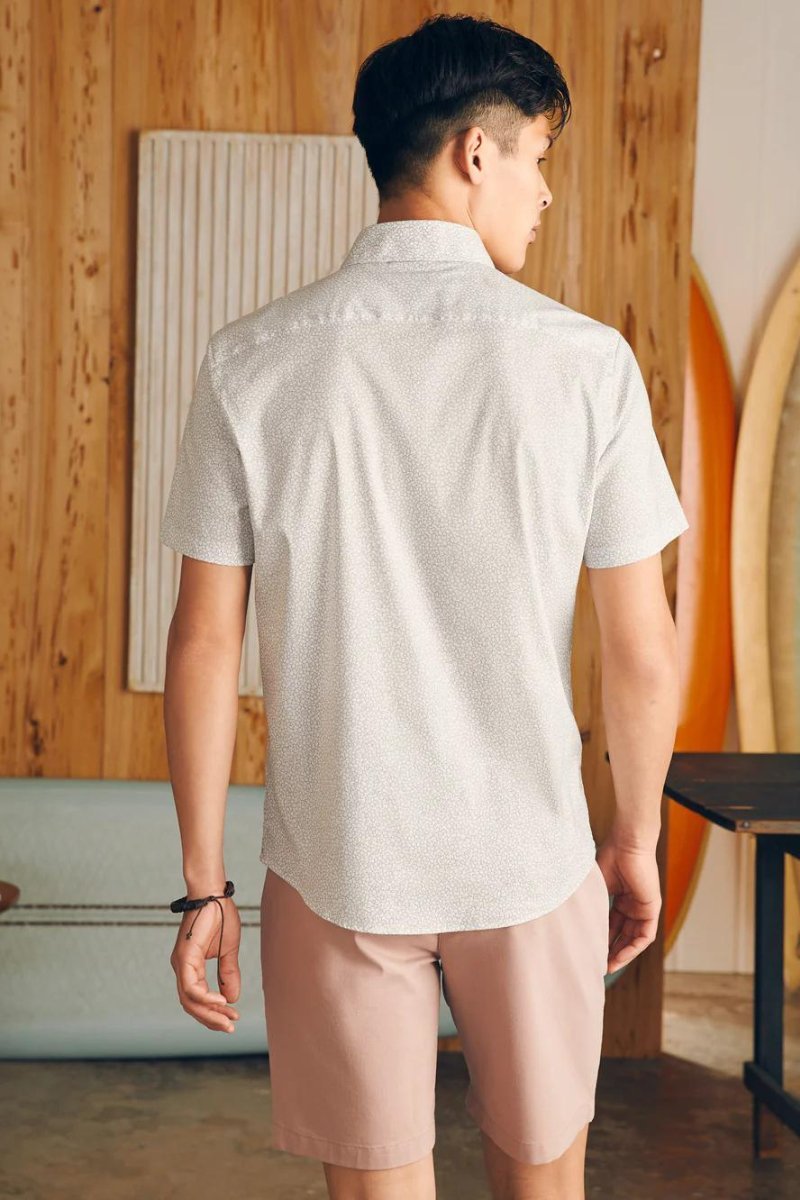 Movement Short Sleeve Shirt - Faherty Brand - Archery Close