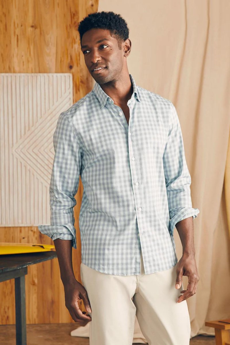 Movement Sport Shirt - Faherty Brand - Archery Close