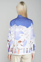 Nadine Blouse in Ski Print - Vilagallo - Archery Close