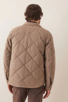 Olin Quilted Overshirt - Marine Layer - Archery Close