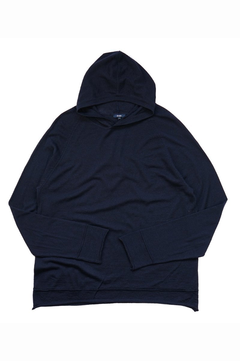 Olly Fine Knit Hoodie - Benson - Archery Close