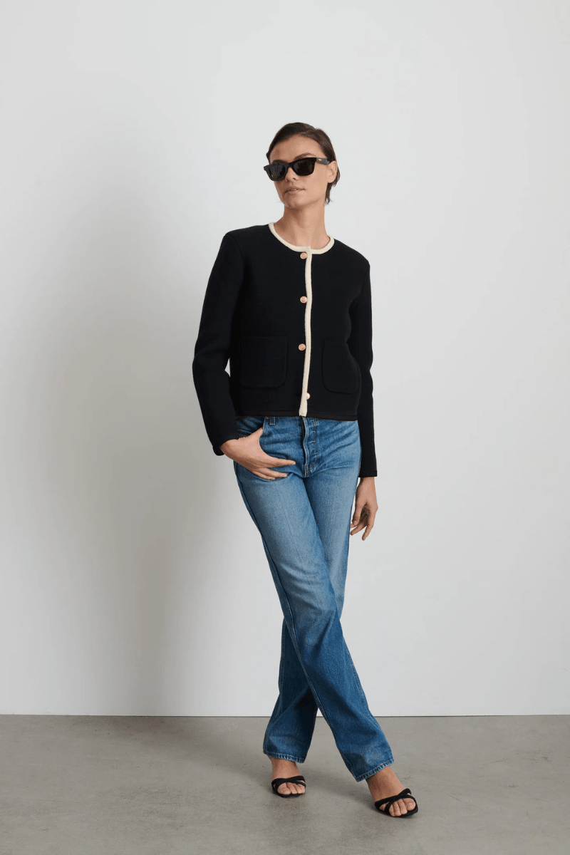 Paris Sweater Jacket - Alex Mill - Archery Close