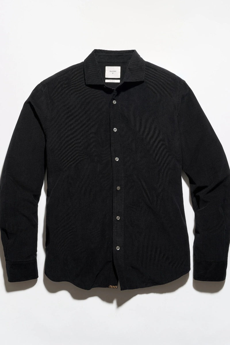 Billy Reid Corduroy Cedar Shirt - Black