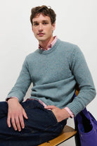 Alex Mill Donegal Crew Neck Sweater - Seamist