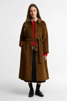 Barbour Antonella Cord Trench Coat