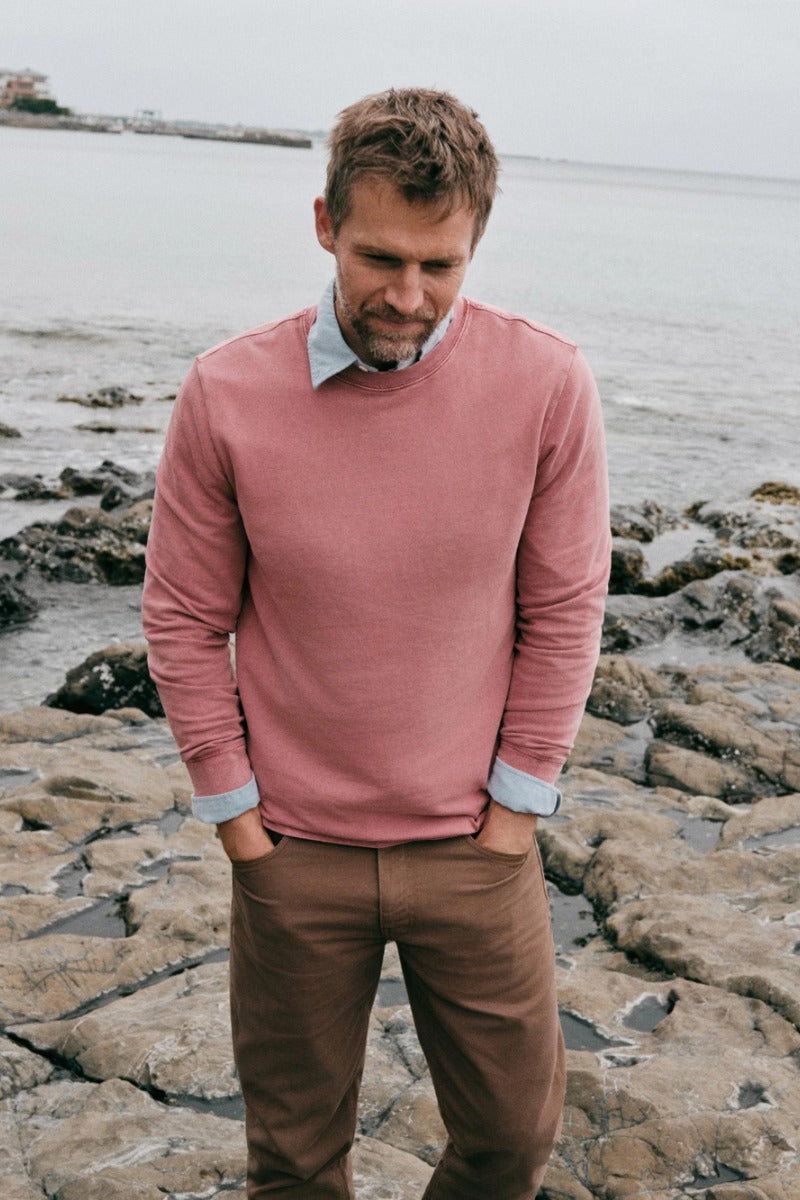 Faherty Brand Long-Sleeve Recycled Terry Tee