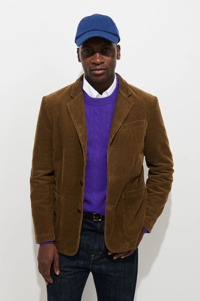 Alex Mill Mill Blazer in Corduroy -Saddle