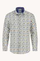 A Fish Named Fred Shirt Vase -Gold Yellow