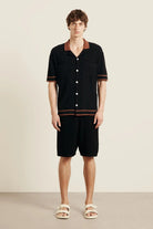 CHE Studios Armando Knitted Shirt - Black