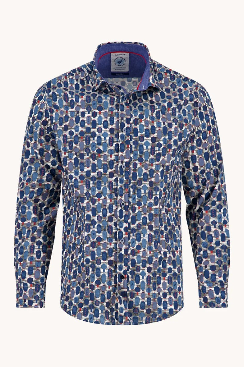 A Fish Named Fred Shirt Lanterns - Mulitcolour Blue