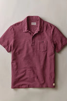 Marine Layer Luxe Slub Pocket Polo