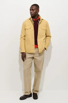 Alex Mill Garment Dyed Chore Jacket in Canvas - Einkorn