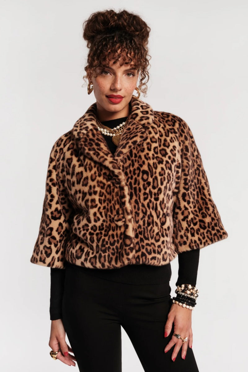 Frances Valentine Blaine Faux Fur Jacket