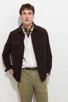 Alex Mill Garment Dyed Chore Jacket in Corduroy - Mole