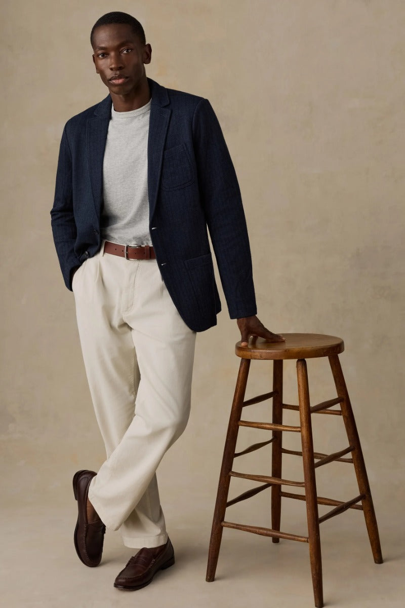Faherty Brand Inlet Knit Tweed Blazer