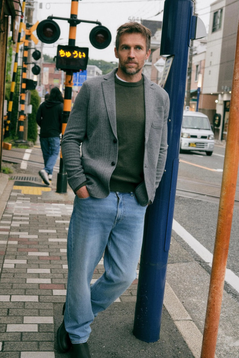 Faherty Brand Inlet Knit Tweed Blazer