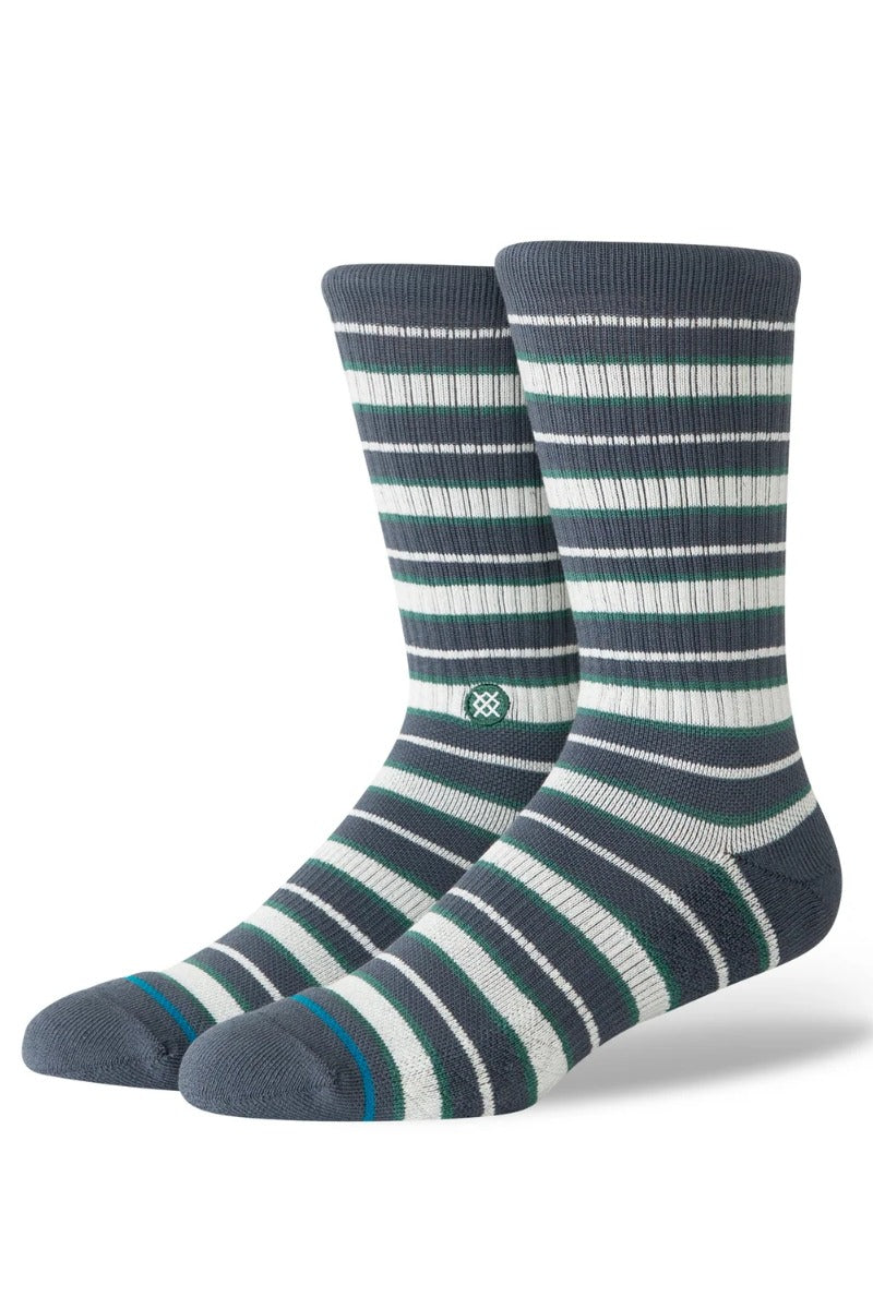 Stance Signature Stripe Crew - Turbulence