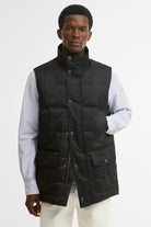 Barbour Lonnen Tartan Puffer Gilet