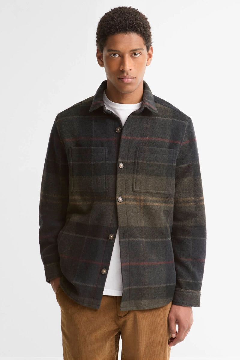 Barbour Woodlane Brushed Check Overshirt