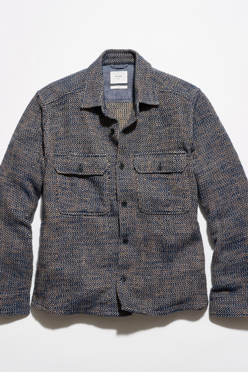 Billy Reid Herringbone CPO Overshirt