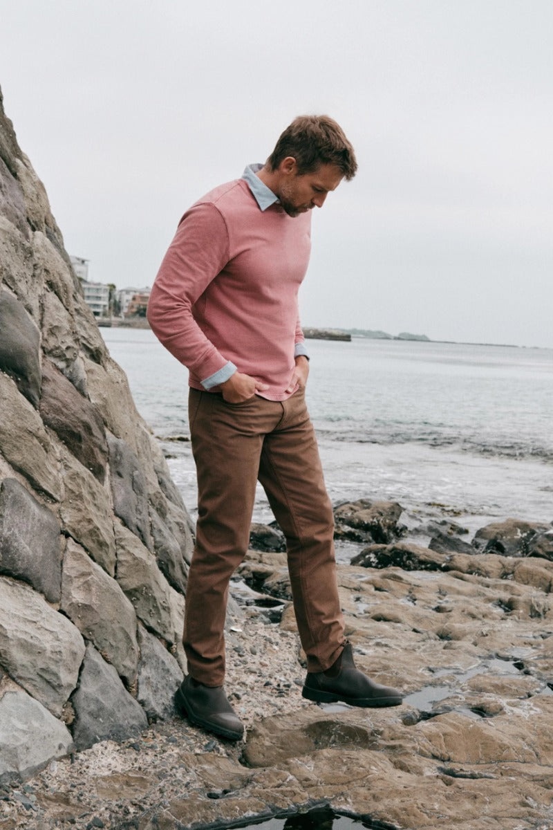 Faherty Brand Reserve Twill 5-Pocket Pant