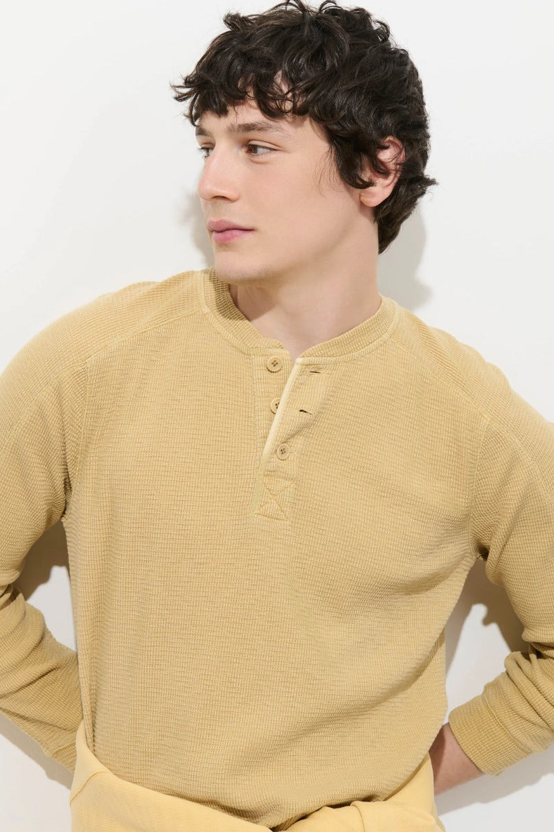 Alex Mill Austin Henley in Thermal Cotton - Einkorn