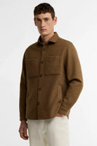 Barbour Marltown Tailored Wool-Blend Overshirt