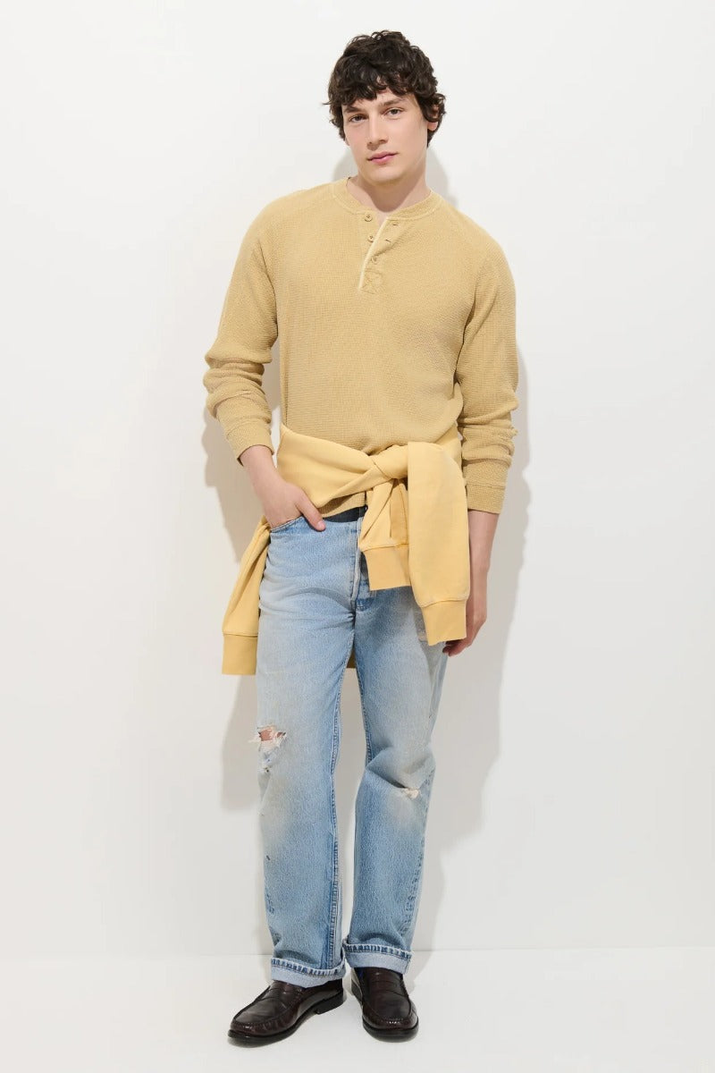 Alex Mill Austin Henley in Thermal Cotton - Einkorn