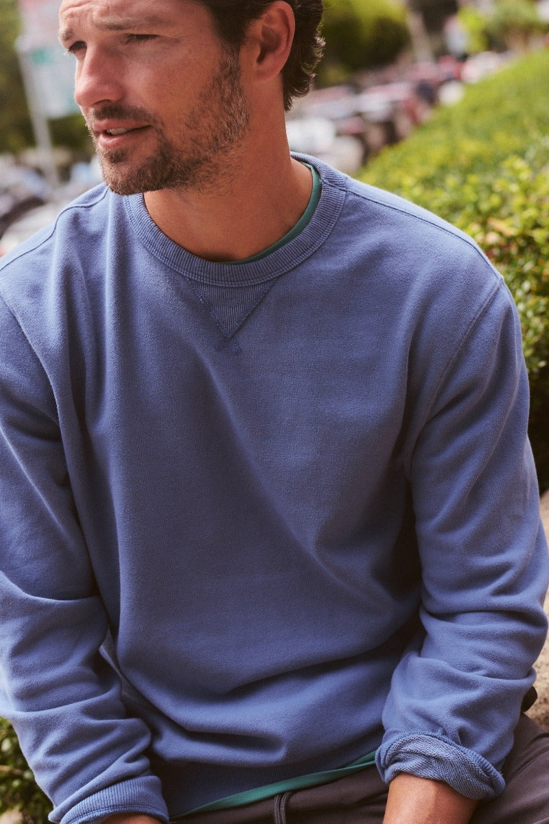 Marine Layer Relaxed Cloud 9 Terry Crewneck