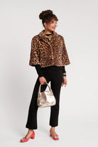 Frances Valentine Blaine Faux Fur Jacket