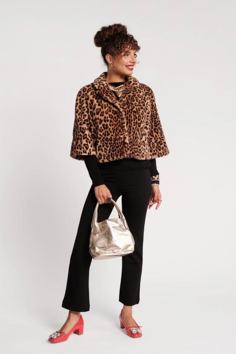 Frances Valentine Blaine Faux Fur Jacket