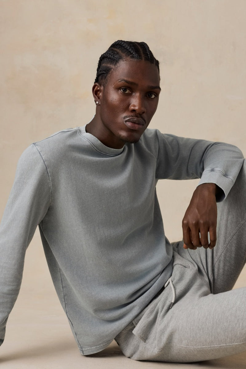 Faherty Brand Long-Sleeve Recycled Terry Tee