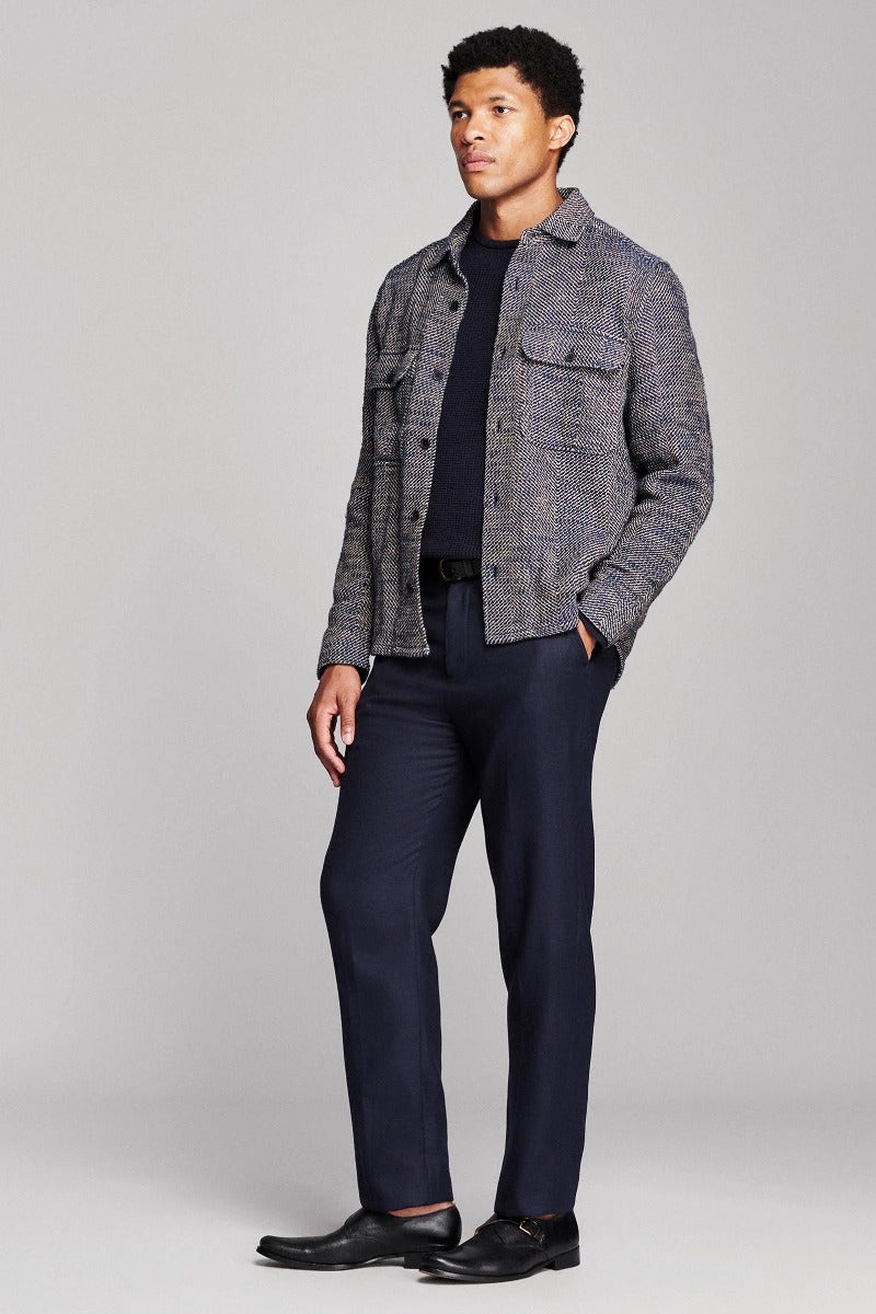 Billy Reid Herringbone CPO Overshirt