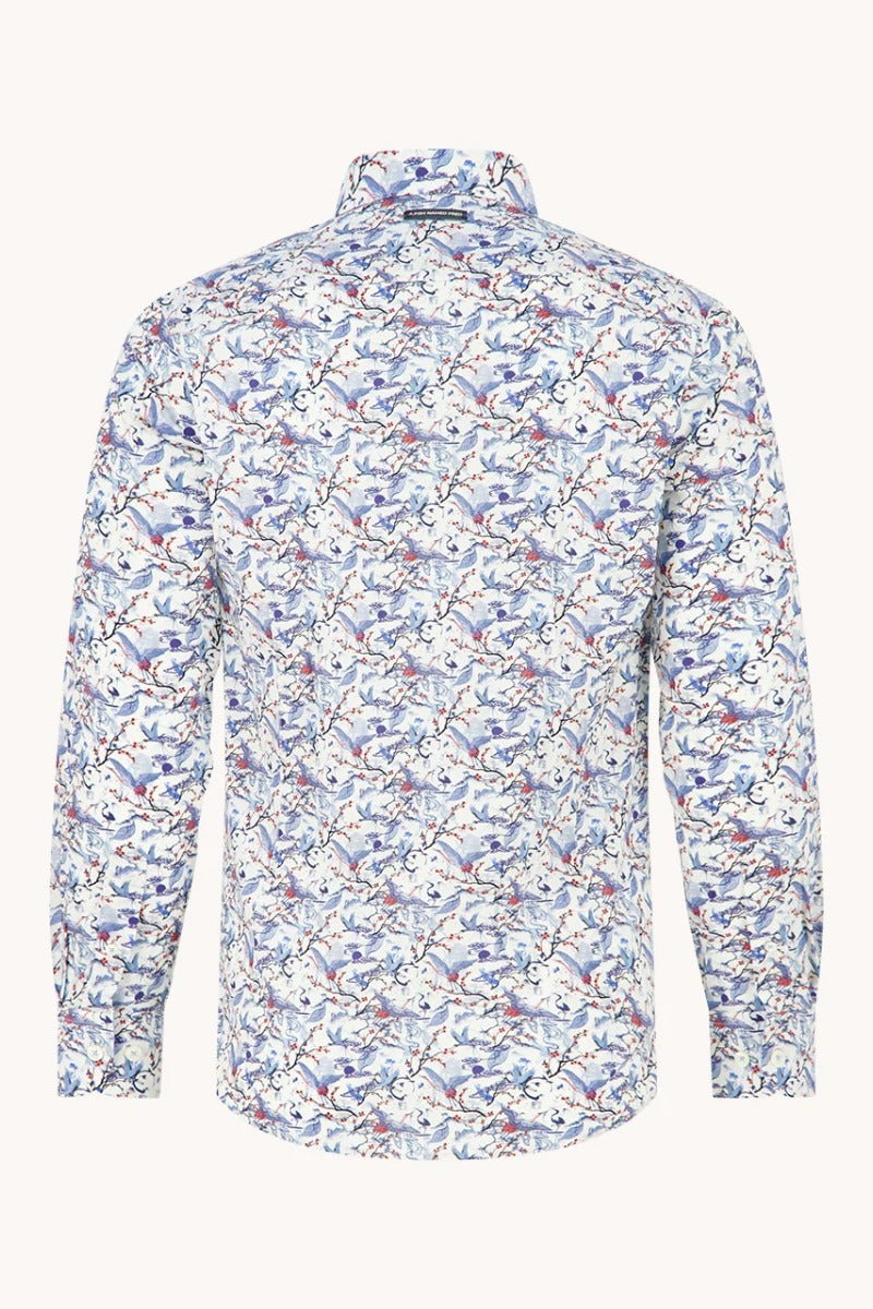 A Fish Named Fred Shirt Crane Sky - Off White