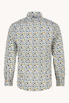 A Fish Named Fred Shirt Vase -Gold Yellow