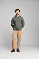 Billy Reid Box Quilt Hoodie Pullover