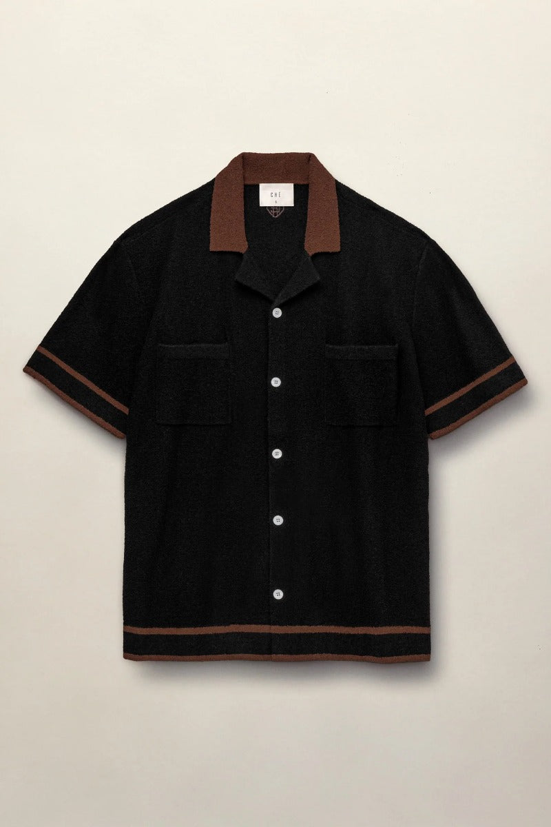 CHE Studios Armando Knitted Shirt - Black