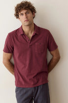 Marine Layer Luxe Slub Pocket Polo